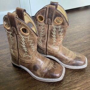 Smoky Mountain Boys' Jesse Western Boots - Square Toe Size 11.5
